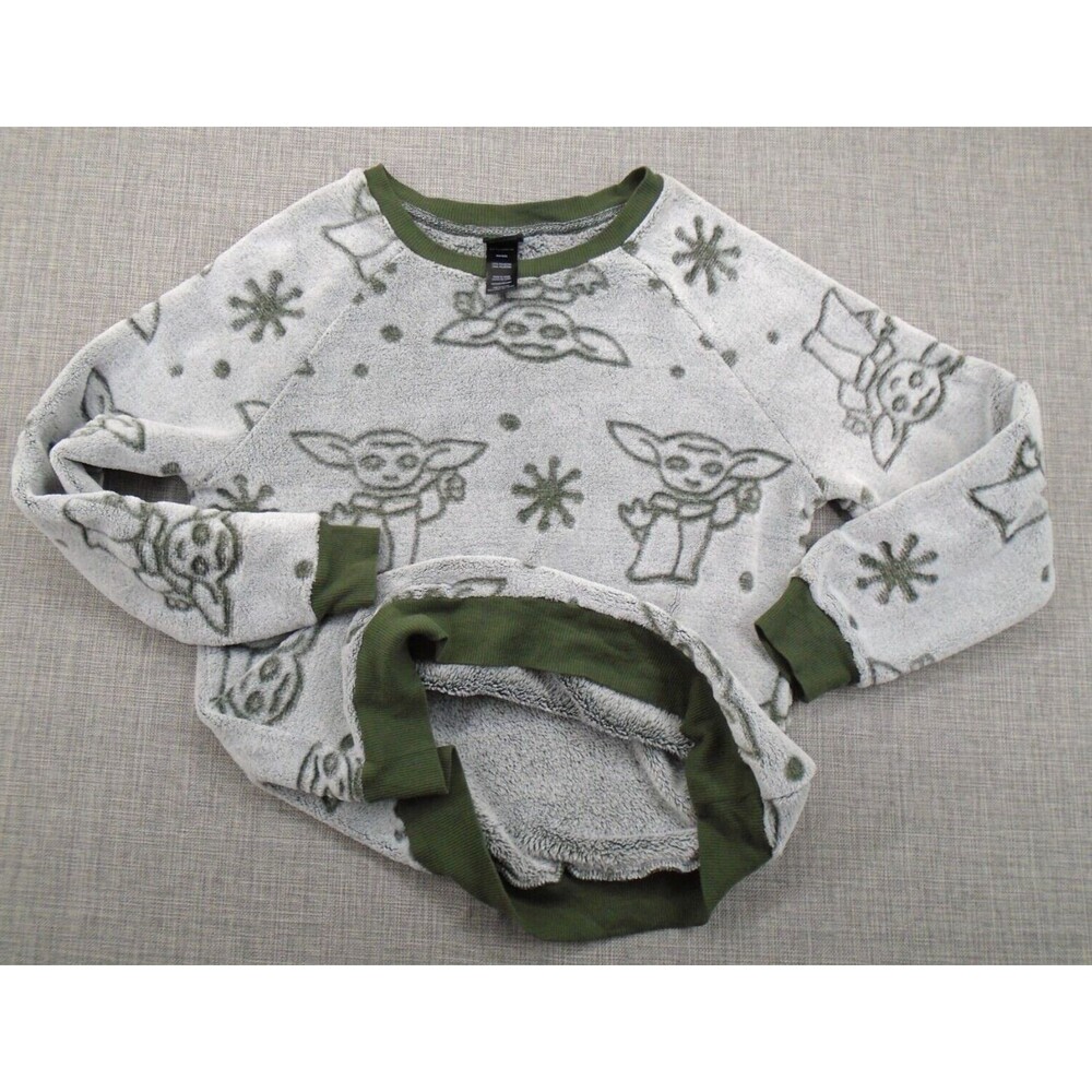 Star Wars Baby Yoda Grogu Pajama Top Adult Unisex Medium 100% Polyester